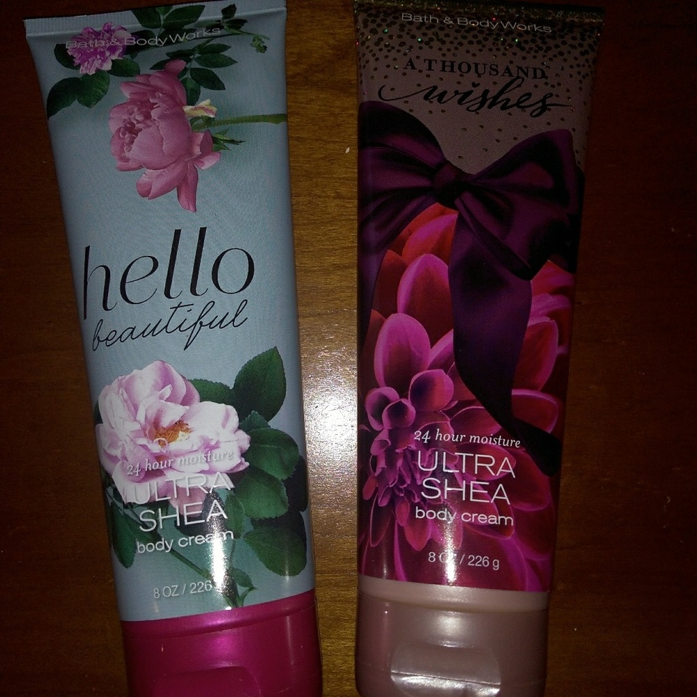Lot of 2 Bath and Body Works Body Lotions 8oz each